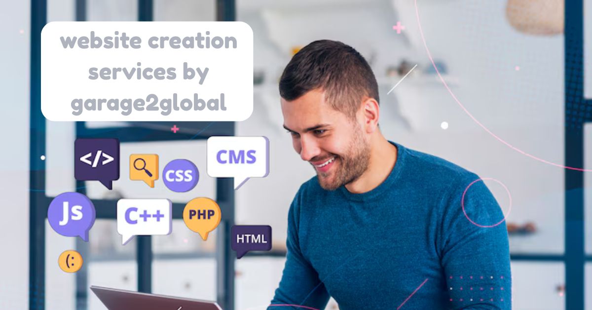website creation services by garage2global