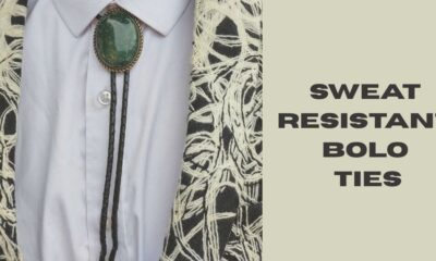 sweat resistant bolo ties
