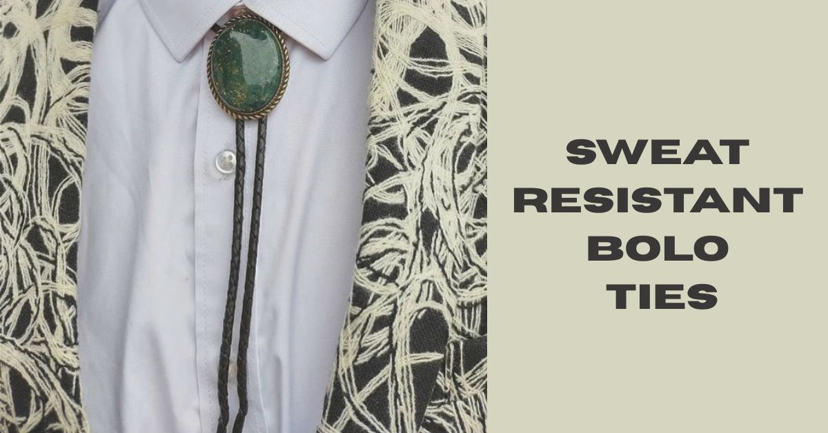 sweat resistant bolo ties