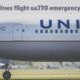 united airlines flight ua770 emergency diversion