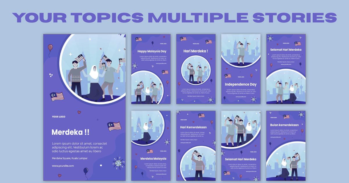 your topics multiple stories